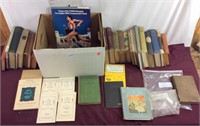 Nice Lot Of Vintage And Antique Books