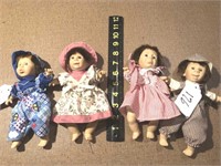 "Four" Emotions dolls