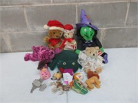 Lot of Misc. Plush Toys