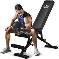 FLYBIRD Weight Bench, Adjustable Strength Training