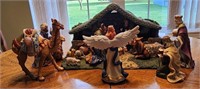 Thomas Kincade Porcelain Nativity Set