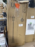 Lutec garden pole complete 18.90in tall