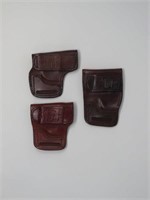 (Qty - 3) Don Hume Pocket Holsters-