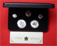 2004 Canada Silver Maple Leaf Privy Mark 5PC Set