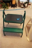 small metal step stool