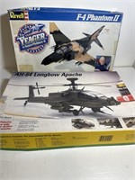 2 Vintage Revell in box military fighter planes