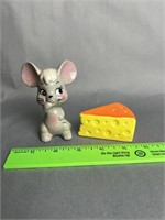 Mouse and Cheese Salt and Pepper Shaker