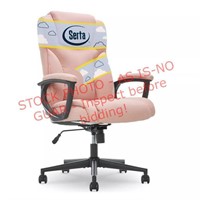 Serta Office Chair, Pink