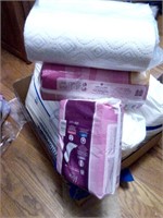 Disposable underwear, pads, paper towels