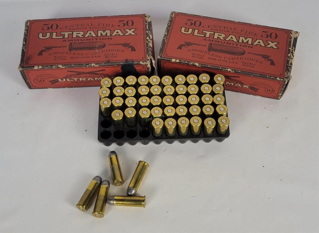 59 Bullets Of Ultramax .44-40 Ammo