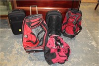 Jos A Bank Suitcase, Travel Pro Suitcase, Dockers