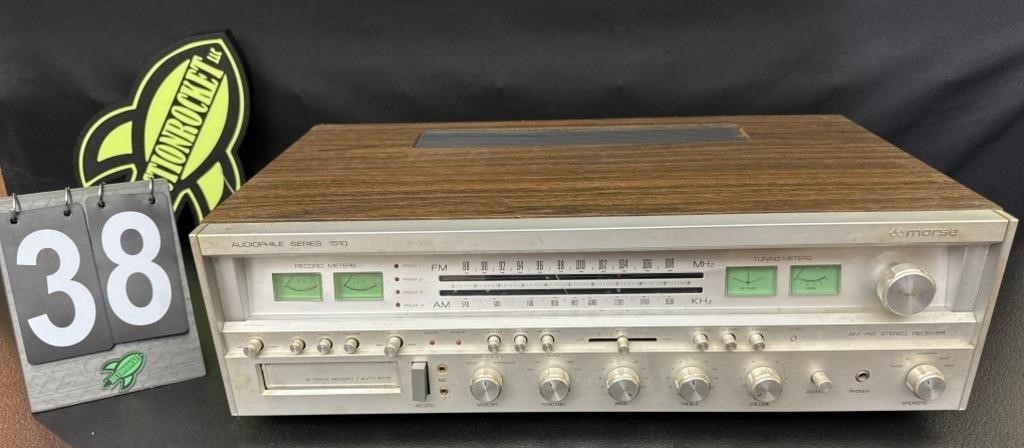 Vintage Morse Audiophile 1510 Stereo Receiver