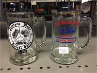 2 SMITHS FALLS SETTLERS DAY GLASS MUGS