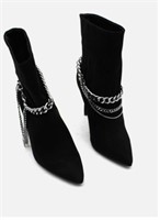 Nails Inc. Women's Black Boots Size 9