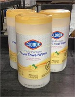 3ct Clorox Multi Purpose Paper Towel Wipes
