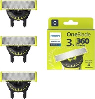 Philips OneBlade 360 flex blade, 3 pack
