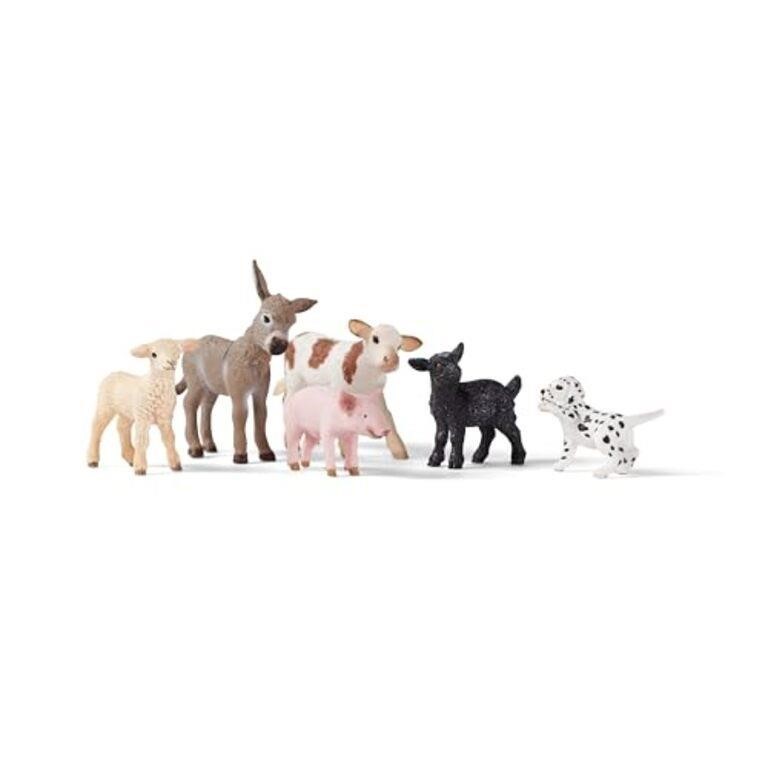 6-Piece Baby Farm Animal Set