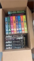 Box of VHS tapes- John Wayne, Are You Being