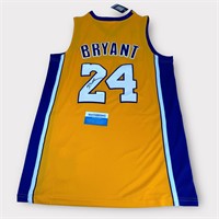 Kobe Bryant Autographed #24 Lakers Jersey + COA