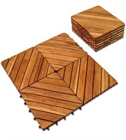 Interlocking Deck Tile (Pack of  9 12"x12")