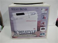 West Bend Bread Machine In Box Untested