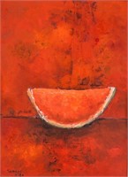 Rufino Tamayo Mexican 1899-1991 OOC Watermelon