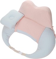 Breastfeeding Pillows for Babies (Pink  White)