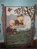 Suzy's Zoo Lap Throw 28x42 Inches