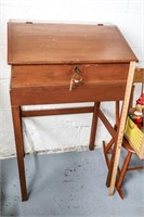 Antique Slant Front Secretary Desk