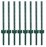 FENSMILE METAL FENCE POST 3FT 10POSTS