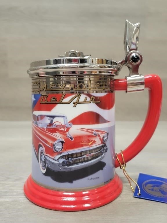 Franklin Mint '57 Chevy Bel Air Tankard