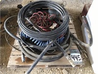 Cable, air hose, creeper, etc