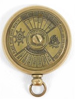 50 Year Calendar Pendant