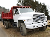 1987 Ford F800 Dump Truck-33,000mi