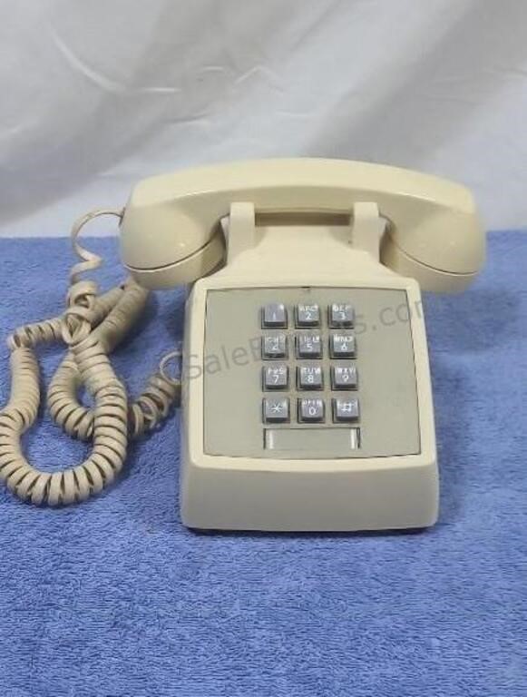 Bell system push button phone
