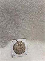 SILVER MORGAN DOLLAR 1882-S