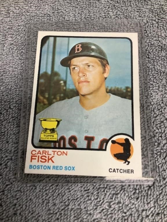 1973 Carlton Fisk Card  (2nd Year)