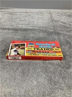 Unopened 1991 Baseball "Traded" 132 Card Set