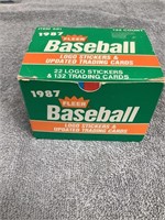 1987 Fleer Baseball Updated Set