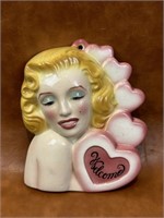 Vintage Ceramic Marilyn Monroe Head