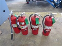 (qty - 4) Fire Extinguishers-