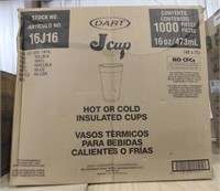 Dart J Cup 16oz Insulated Cups