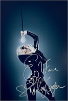 Autograph COA Lady Lady Gaga Photo