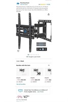 TV WALL MOUNT (OPEN BOX, NEW)