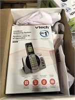 VTech DECT 6.0 Single Handset Cordless Phone with