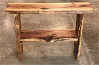 Hand Made Cedar Bench Type Table
30” tall x 42”