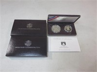 1989 US Mint Congressional Two-Coin Proof Set