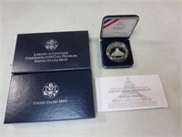 2000 US Mint library Of Congress Proof Silver