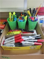 Box of Markers - High Lighters