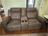 Double Recliner Loveseat with Console by Ashley